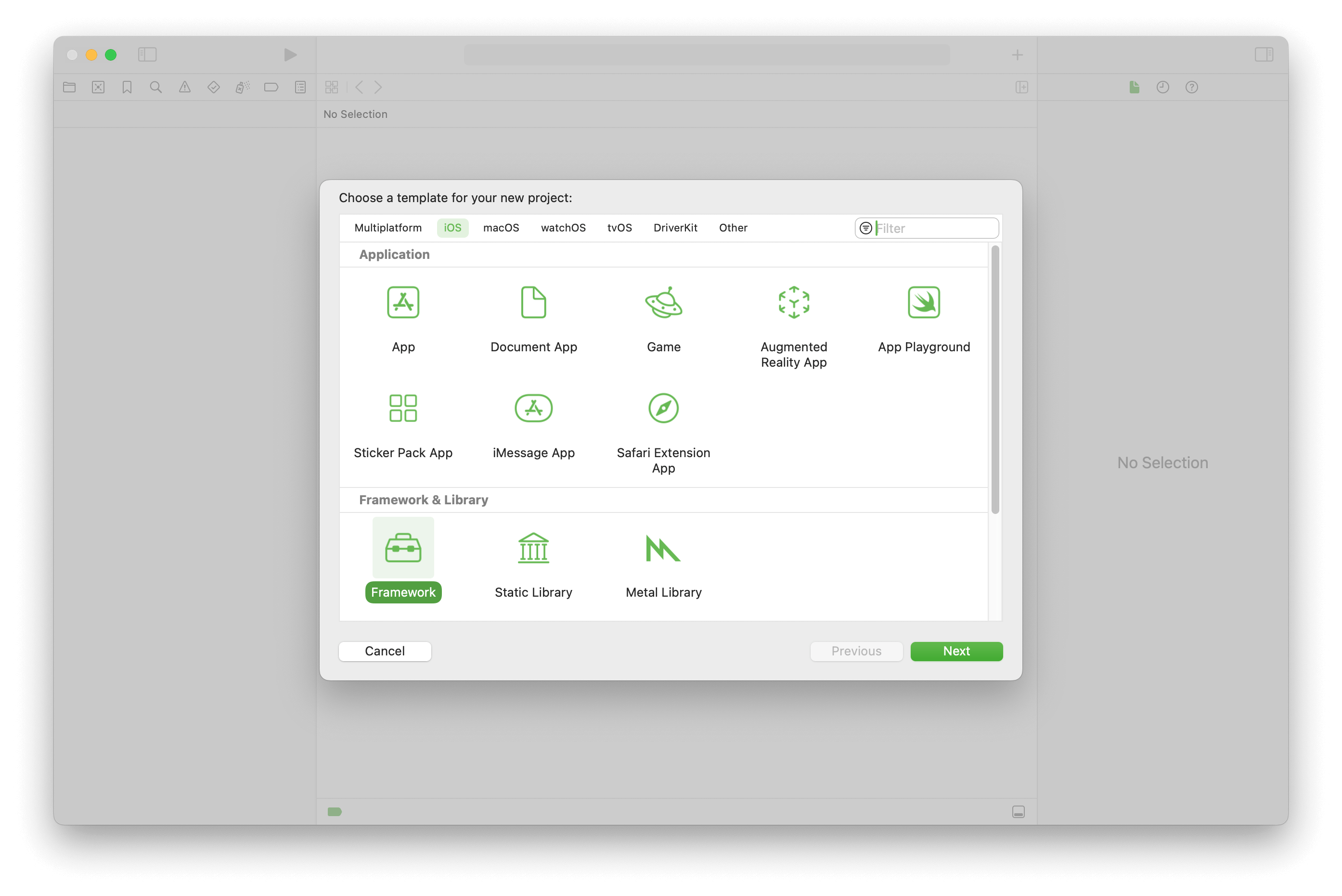Step 1a: Create Xcode Framework Project Step 1a: Create Xcode Framework Project