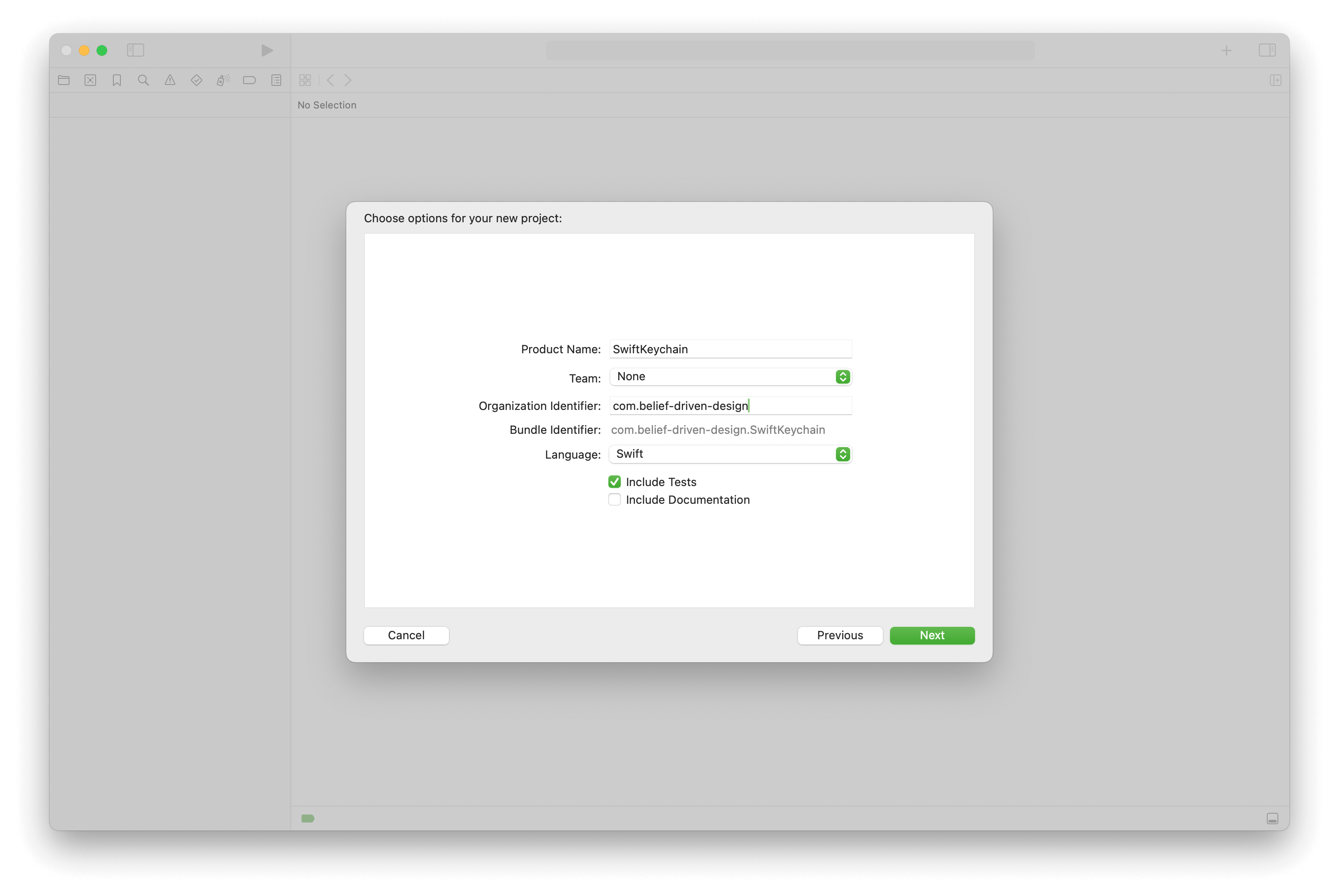 Step 1b: Create Xcode Framework Project Step 1b: Create Xcode Framework Project