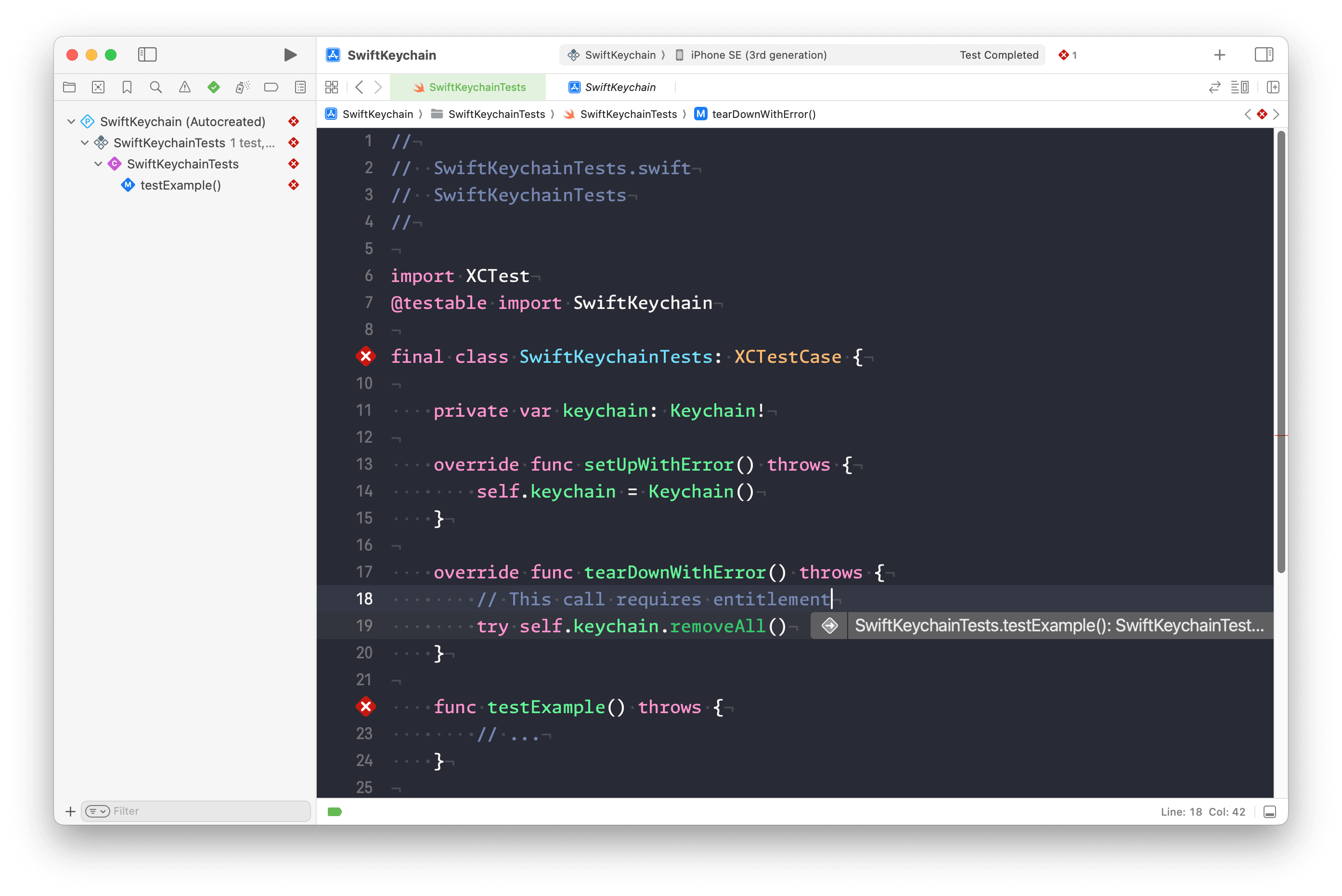 Test still fail Tests still fail