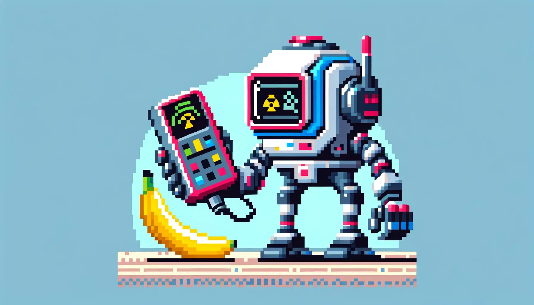 Be careful with those radioactive bananas! Be careful with those radioactive bananas!